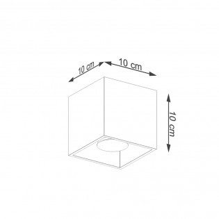 Spot de plafond Quad