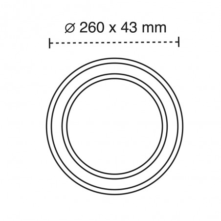 Encastré downlight LED Halo 3CCT (24W)