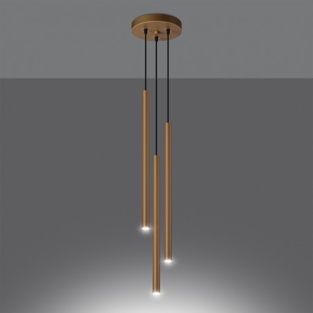 Lámpe de plafond Pastelo (3 Lumieres)