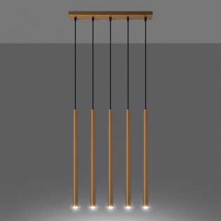 Lámpe de plafond Pastelo (5 Lumieres) II