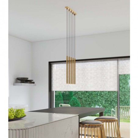 Lámpe de plafond Pastelo (5 Lumieres) II
