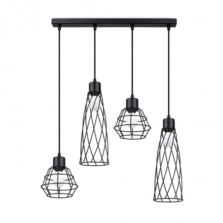 Lámpe a suspension Suba (4 Lumieres)