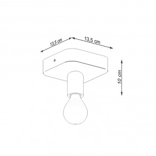 Spot de plafond Tavo