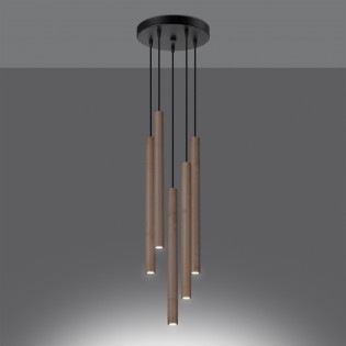 Lámpe a suspension Pastelo (5 Lumieres)
