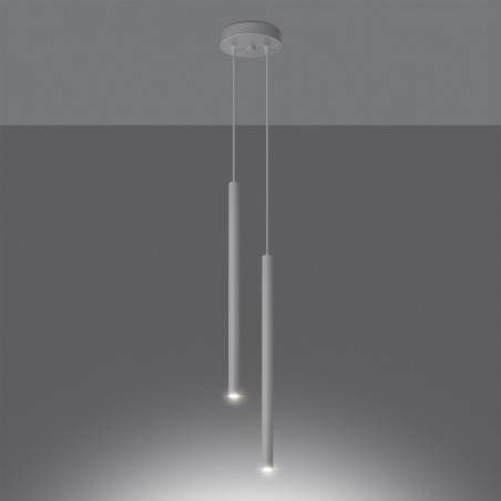 Lámpe a suspension Pastelo (2 Lumieres)