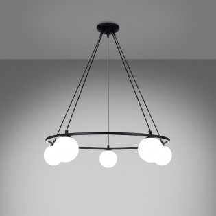 Lámpe a suspension Yoli (5 Lumieres)