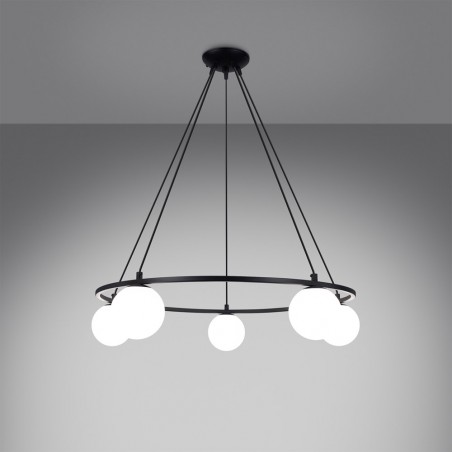 Lámpe a suspension Yoli (5 Lumieres)