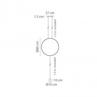 Lampadaire LED Ramona (8W)