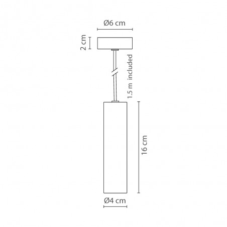 Lampe de suspension Rose 16