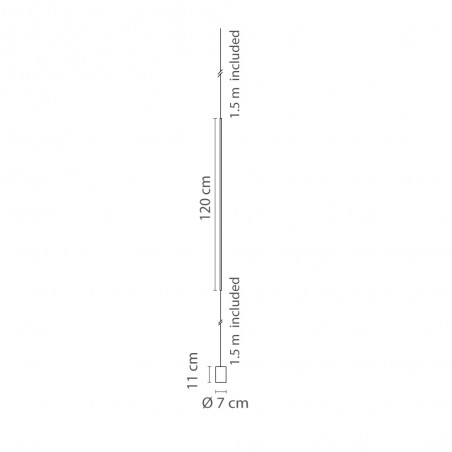 Lampadaire LED René (6W)