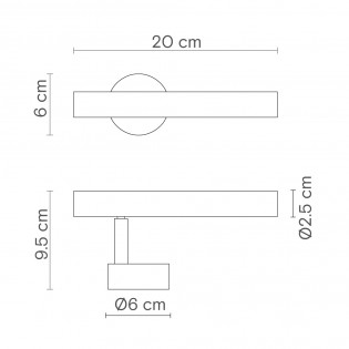 Applique Murale LED Rui (2.7W)