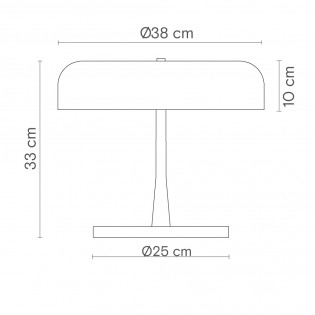 Lampe á poser Rea
