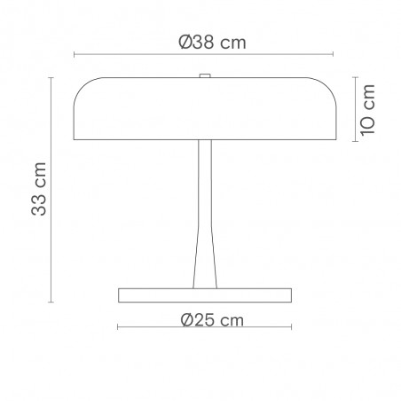 Lampe á poser Rea