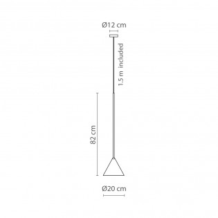 Lampe de plafond Rubi