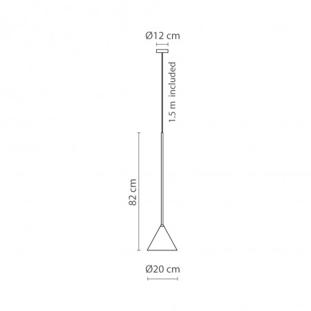 Lampe de plafond Rubi