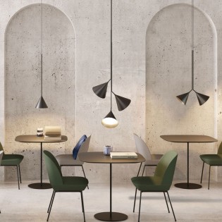 Lampe de plafond Rubi (2 lumieres)