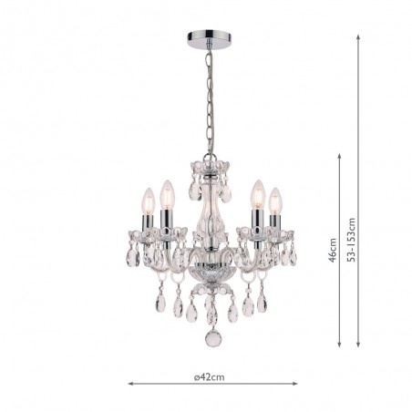 Lustre Harriet (5 lumieres)