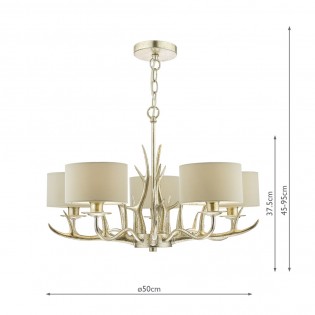 Lustre Mulroy (5 lumieres)