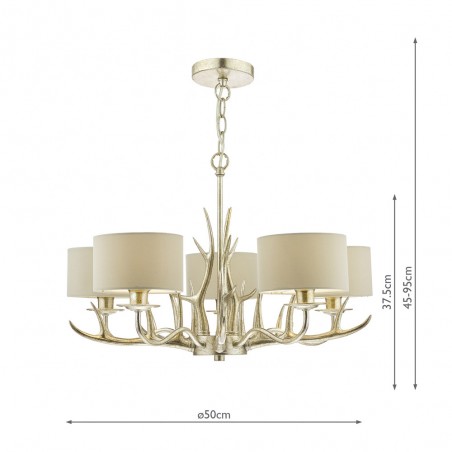 Lustre Mulroy (5 lumieres)