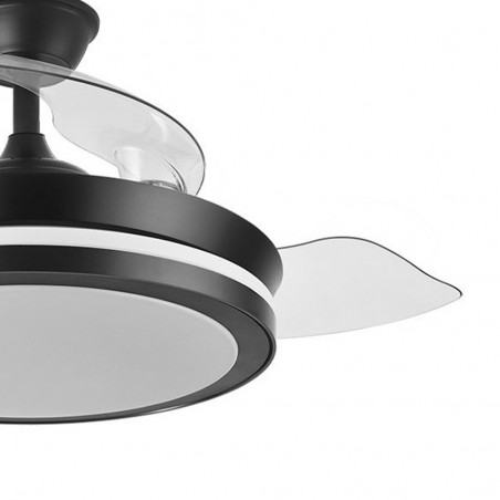 Ventilateur LED avec pales pliantes Esparta Mini CCT (72W)