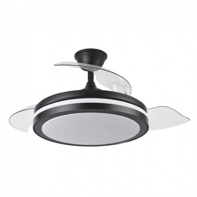 Ventilateur LED avec pales rétractables Esparta Plus CCT (72W)