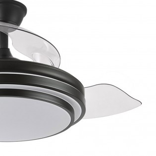 Ventilateur LED pales rétractables Ibe CCT (72W)