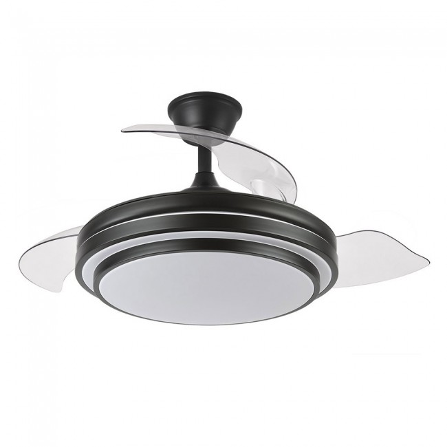 Ventilateur LED pales rétractables Ibe CCT (72W)