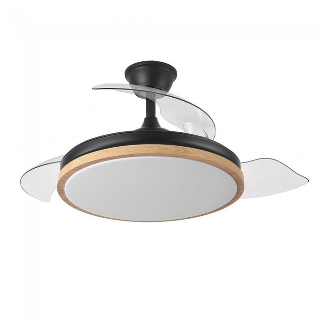 Ventilateur LED pales rétractables Evros CCT (72W)