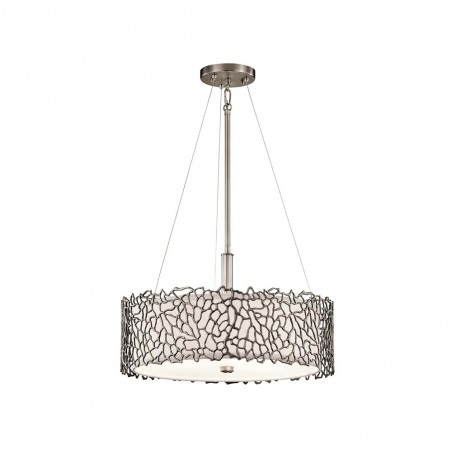 Lámpe de plafond Silver Coral