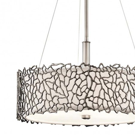 Lámpe de plafond Silver Coral