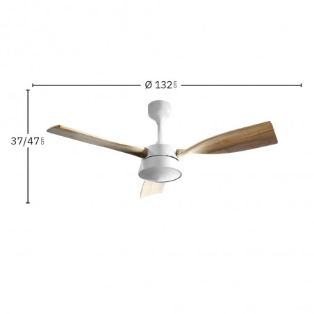 Ventilateur de plafond LED Estío CCT Dim (24W)