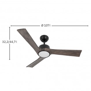 Ventilateur de plafond LED Orinoco CCT Dim (24W)