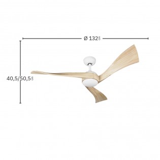 Ventilateur de plafond LED Janubi CCT (22W)