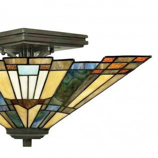 Plafónnier Tiffany Inglenook