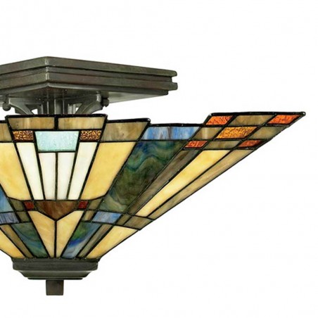Plafónnier Tiffany Inglenook