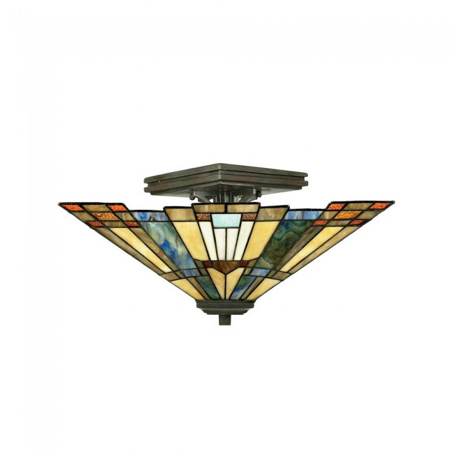 Plafónnier Tiffany Inglenook
