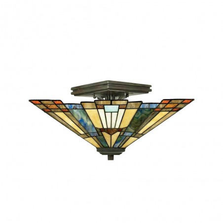 Plafónnier Tiffany Inglenook