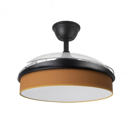 Ventilateur LED pales rétractables Moda Orange (72W)