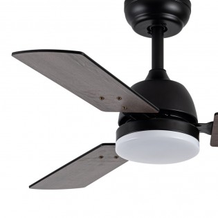 Ventilateur LED pales réversibles Portico CCT (20W)