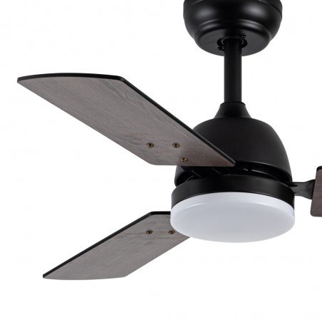 Ventilateur LED pales réversibles Portico CCT (20W)