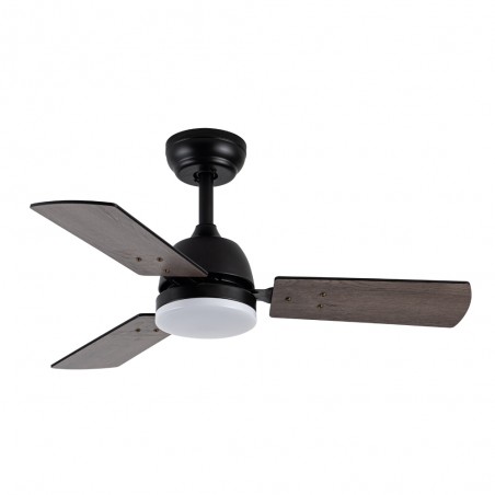 Ventilateur LED pales réversibles Portico CCT (20W)