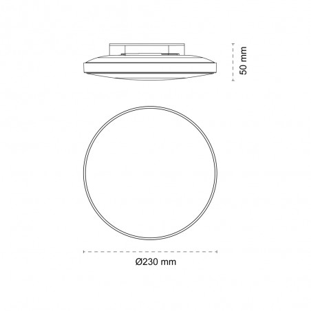 Downlight LED Ara IP44 (18W)