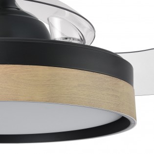 Ventilateur LED pales rétractables Iglu CCT (72W)