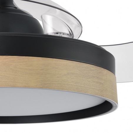Ventilateur LED pales rétractables Iglu CCT (72W)