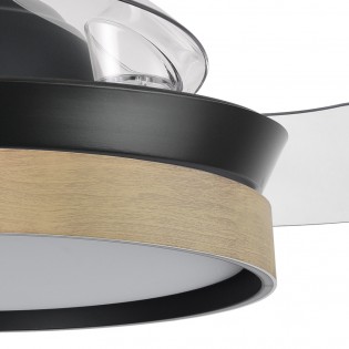 Ventilateur LED pales rétractables Iglu Mini CCT (72W)