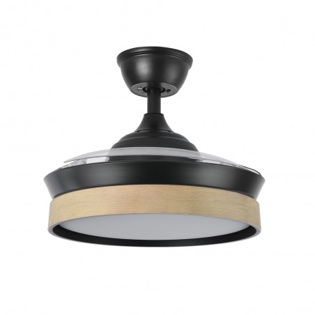 Ventilateur LED pales rétractables Iglu Mini CCT (72W)