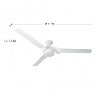 Ventilateur de plafond LED Montijo CCT (24W)