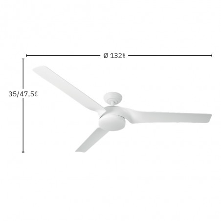 Ventilateur de plafond LED Montijo CCT (24W)