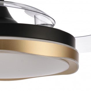 Ventilateur LED pales pliantes Blondi CCT (72W)