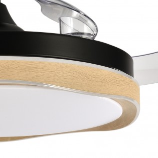 Ventilateur LED pales pliantes Blondi II CCT (72W)